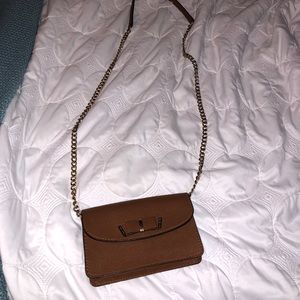 Small Michael Kors crossbody with bow